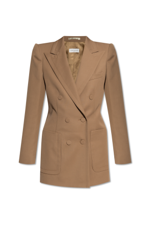 【関税＆送料込み】Max Mara Gerla Blazer MAX MARA Gerla double-breasted herringbone linen blazer